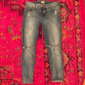 MOTHER The Looker Crop Jeans